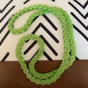 Vintage 90s button necklace